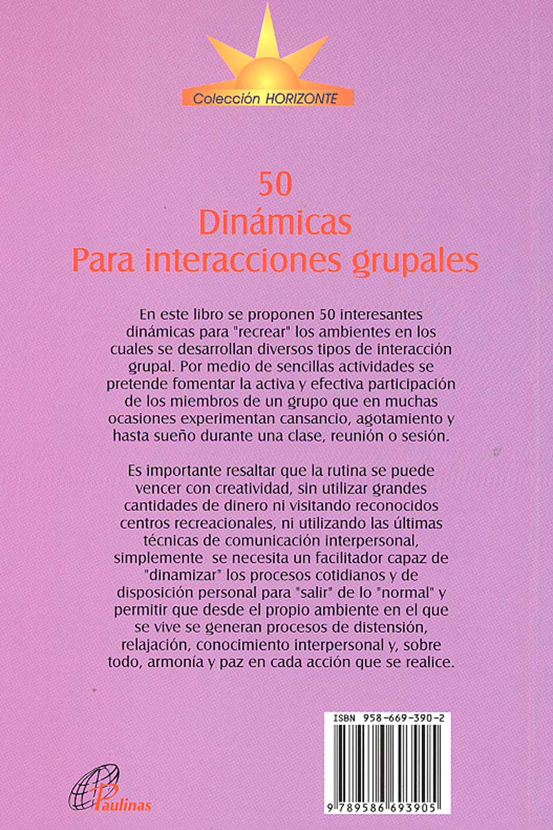 50 dinámicas para interacciones grupales