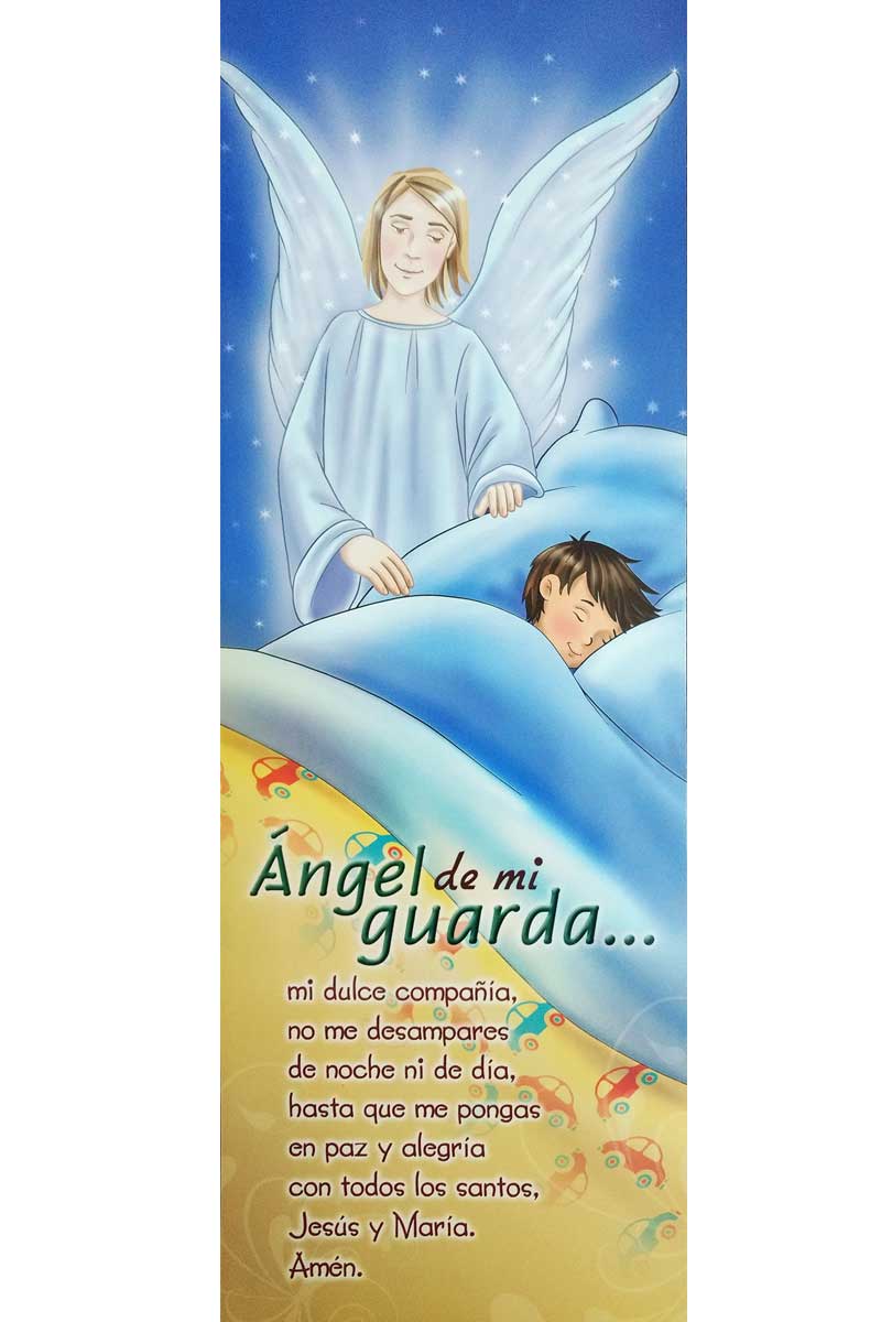 Afiche-Vida-número 4- Angel de mi guarda niño