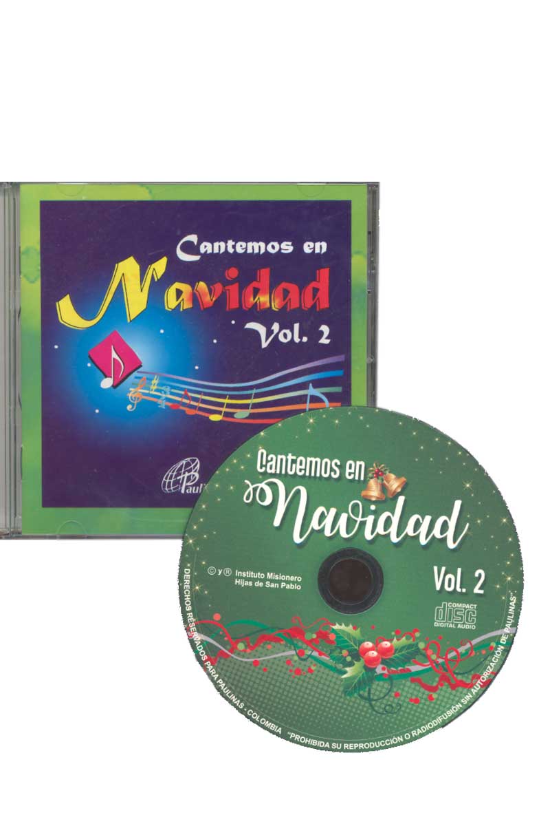 Cd Cantemos en navidad vol.2 Cantemos-en-navidad-volumen2-cd-7705414050094-portada